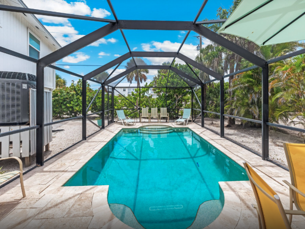 Boca Grande Lovely Pool Home with 3 Bedrooms